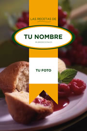 libro de cocina personalizado regalo libro cocina