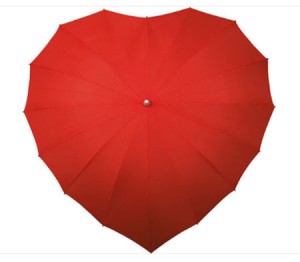 paraguas corazón