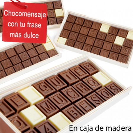 chocomensaje bombones originales