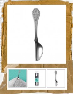 Regalo Original Media cucharadita