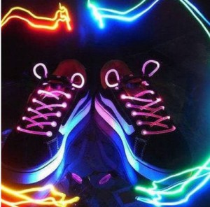 regalo original cordones luminosos